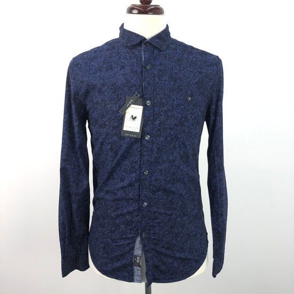 On The Road Other - CLOSET CLEANOUT NWT On The Road Blue Black Button Down Shirt